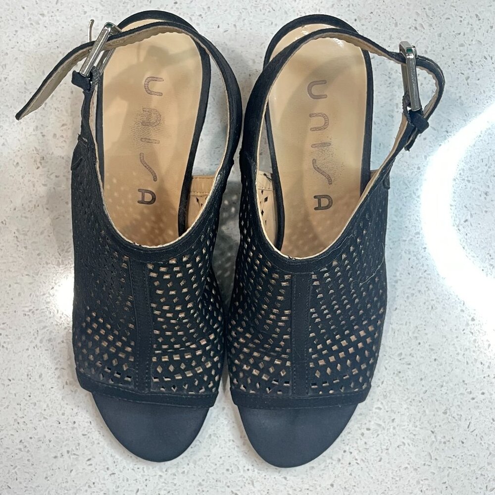 UNISA Women Slingback Shoes Black 7.5